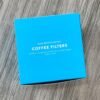 日本製。BLUE BOTTLE COFFEE。藍瓶。圓形濾杯。專用濾紙：圖片 4