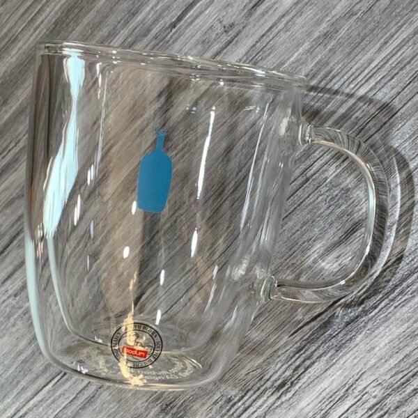 BLUE BOTTLE COFFEE。藍瓶。bodum。耐熱。冷飲 ＆ 熱飲。雙層。玻璃杯：圖片 4