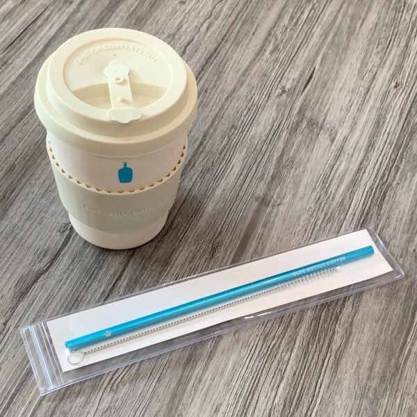 日本製。BLUE BOTTLE COFFEE。藍瓶。冷飲吸管（共兩款）。PS. 隨行杯需另購：圖片 7