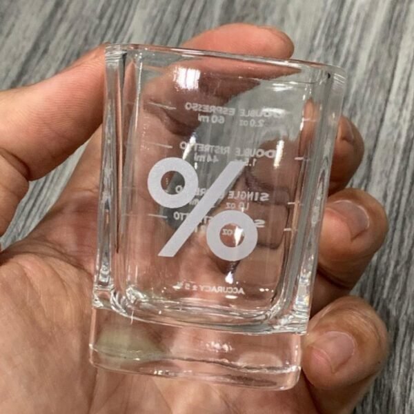 % ARABICA COFFEE。% Shot Glass。濃縮。咖啡。玻璃杯