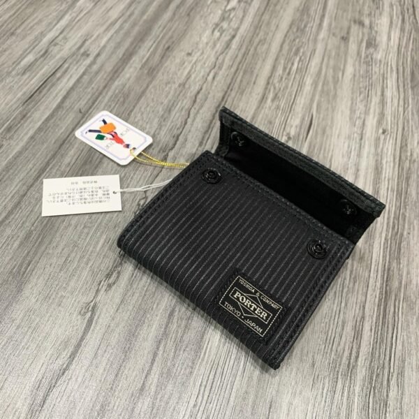 日本製。PORTER。YOSHIDA & CO。650-08616。短夾。錢包：圖片 5