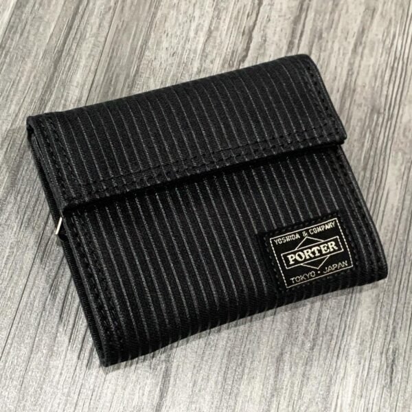 日本製。PORTER。YOSHIDA & CO。650-08616。短夾。錢包：圖片 3