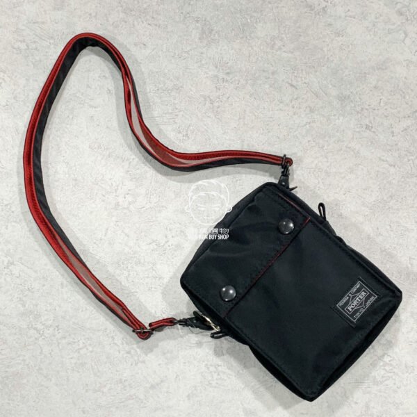 日本製。PORTER X ILS。LYD383-06694。聯名。迷你。側背包。側肩包