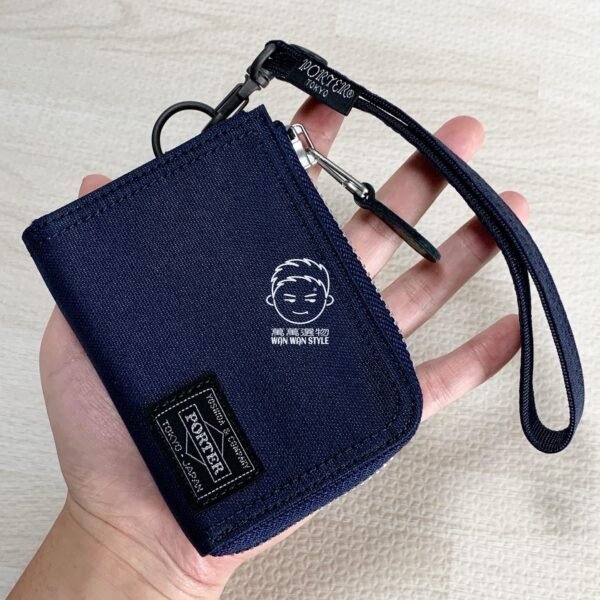 日本製。PORTER。YOSHIDA & CO。863-16813。附拉繩。零錢包。錢包（共三款）：圖片 22