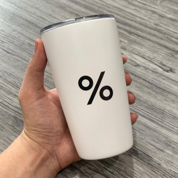 % ARABICA COFFEE。% 12oz Tumbler。350ml。隨身杯。隨手杯。隨身瓶