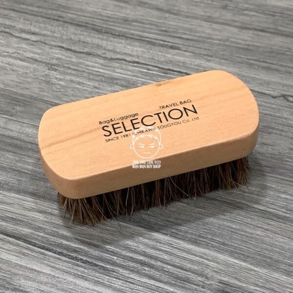 SELECTION。皮革。配件。護理。除塵。鞋油。刷塗。100%。馬毛刷