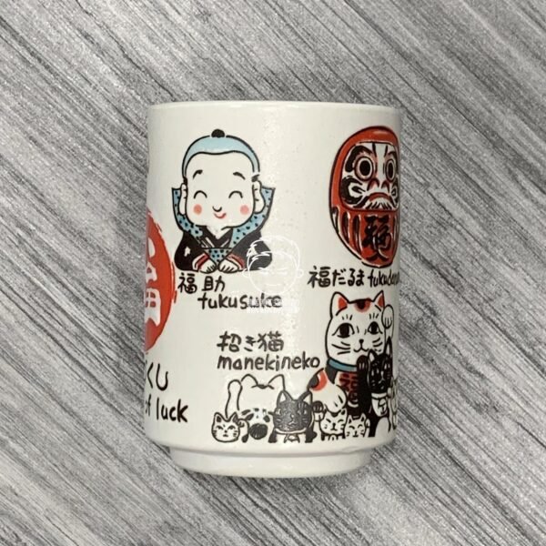 日本製。和食器。福づくし。壽司。湯吞。茶杯：圖片 7
