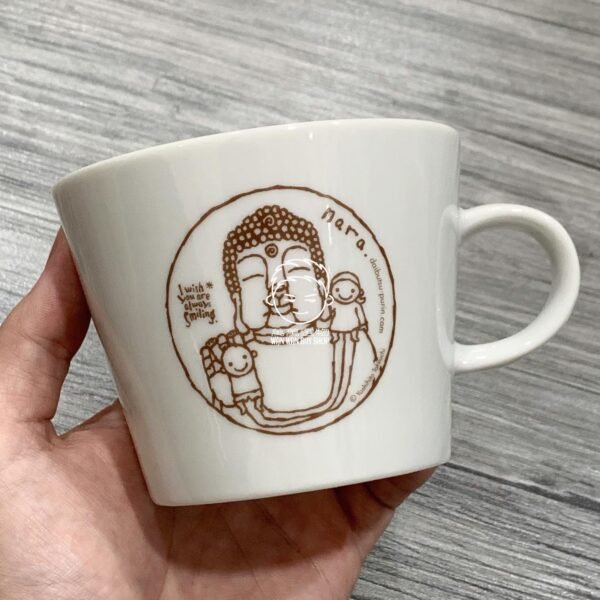 日本製。nara。奈良。大佛。350ml。馬克杯：圖片 8