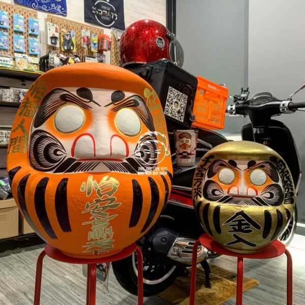 日本製。訂製。開運。必勝。金入。福入。合格。健康。福神。達摩。不倒翁。可選字（尺寸：35號）：圖片 10