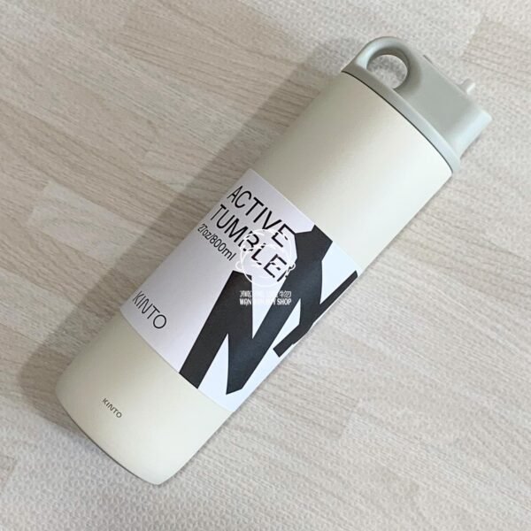 KINTO kinzzz。800ml。真空二重構造。單手易開式。不銹鋼。保溫瓶（共三款）：圖片 9