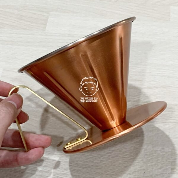 日本製。田辺金具。燕三条。4239。銅製。錐形。手沖。咖啡。濾杯（大）