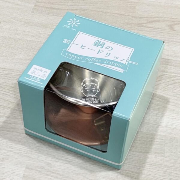 日本製。田辺金具。燕三条。4079。銅製。艶消。錐形。手沖。咖啡。濾杯：圖片 12