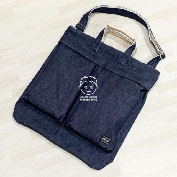 日本製。PORTER。YOSHIDA & CO。381-05586。兩用。頭盔包。托特包：圖片 6