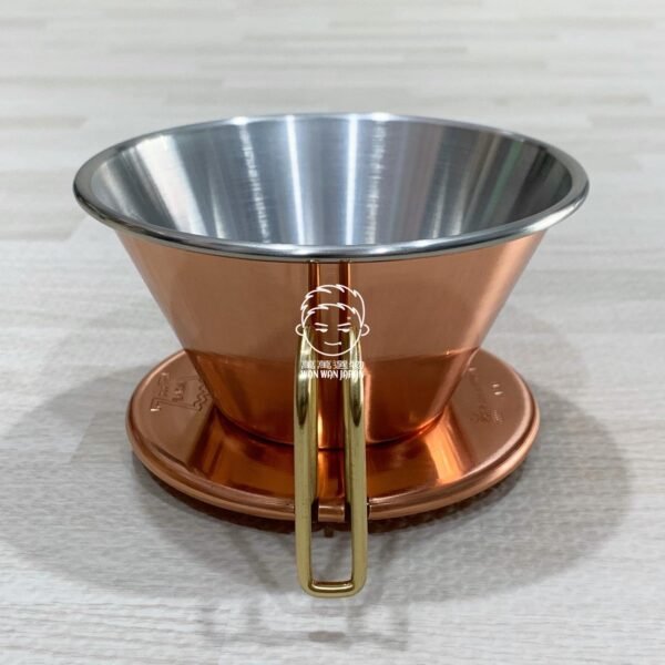 日本製。TSUBAME ＆ Kalita。WDC-185。銅製。手沖。咖啡。濾杯（2~4人）：圖片 4