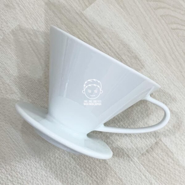 日本製。bonmac。VCD-2W。１～４杯用。錐形。手沖。咖啡。濾杯（附濾紙一盒40枚）：圖片 5