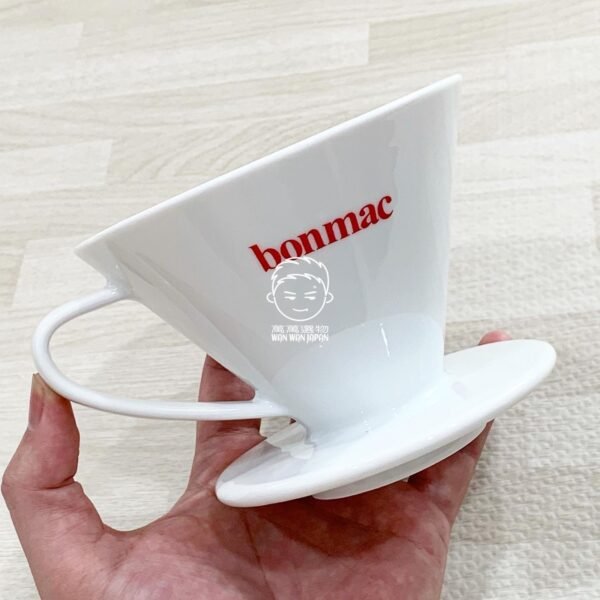 日本製。bonmac。VCD-2W。１～４杯用。錐形。手沖。咖啡。濾杯（附濾紙一盒40枚）