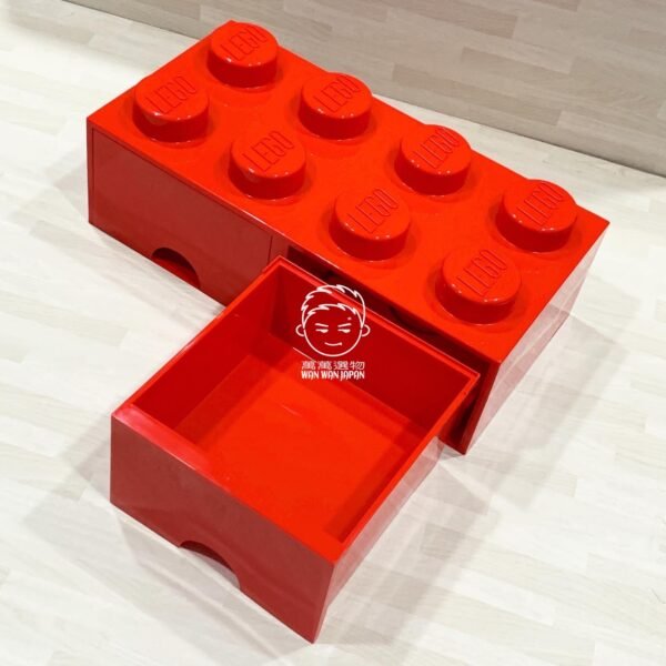 LEGO。樂高。8凸。雙格。抽屜式。置物箱。置物盒。收納箱。收納盒（共七款）：圖片 3