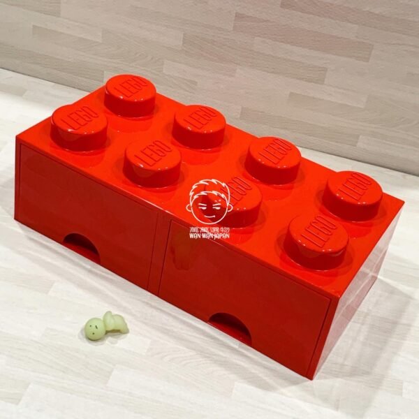 LEGO。樂高。8凸。雙格。抽屜式。置物箱。置物盒。收納箱。收納盒（共七款）：圖片 7