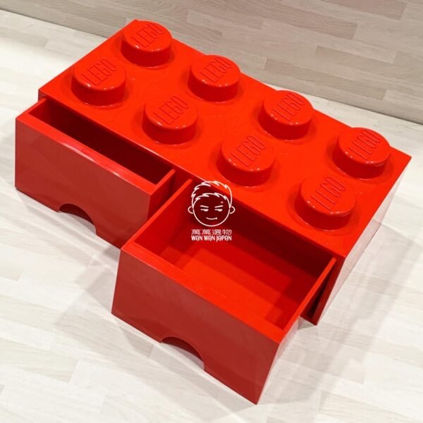 LEGO。樂高。8凸。雙格。抽屜式。置物箱。置物盒。收納箱。收納盒（共七款）