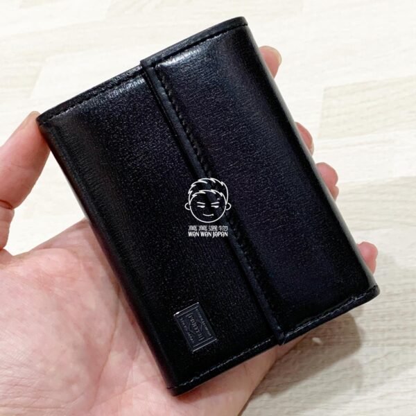 日本製。PORTER。YOSHIDA＆CO。179-03874。皮革款。扣式。零錢包。短夾。錢包（共兩款）
