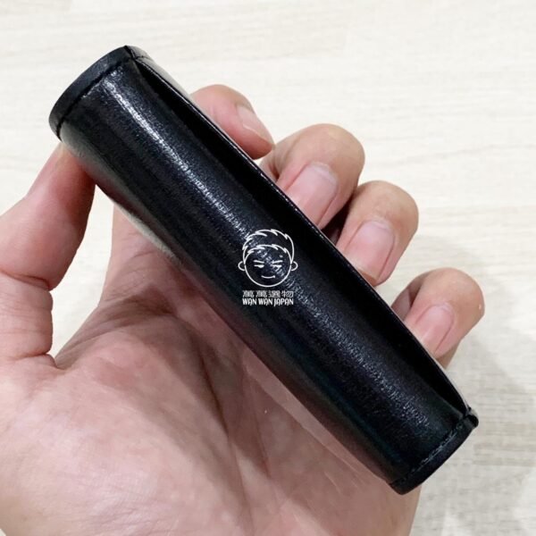 日本製。PORTER。YOSHIDA＆CO。179-03874。皮革款。扣式。零錢包。短夾。錢包（共兩款）：圖片 3