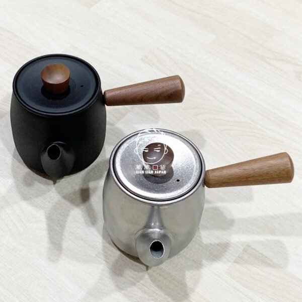 日本製。宮崎製作所。和食器。急須。不銹鋼。木柄。茶壺。泡茶壺（380ml，附濾網，共三款）：圖片 6