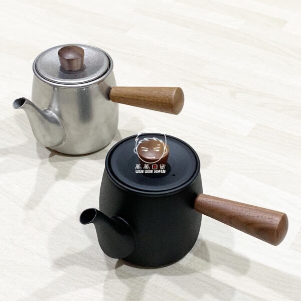 日本製。宮崎製作所。和食器。急須。不銹鋼。木柄。茶壺。泡茶壺（380ml，附濾網，共三款）：圖片 4