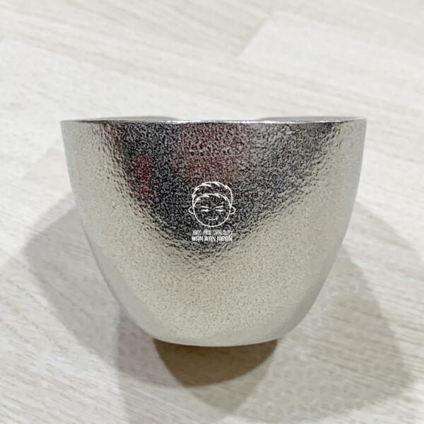 日本製。富山。職人。能作。和食器。錫製。片口。酒器。冷酒器（小。150ml）：圖片 5