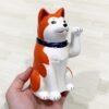 日本製。BEAMS JAPAN。中外陶園。聯名。招財。招福。橙色。招財貓。柴犬款（5號）：圖片 4