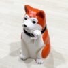 日本製。BEAMS JAPAN。中外陶園。聯名。招財。招福。橙色。招財貓。柴犬款（5號）：圖片 5