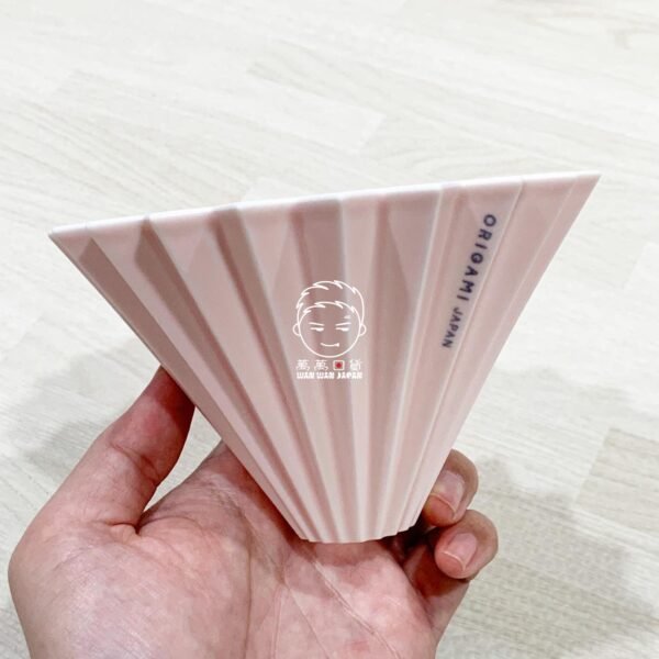 日本製。ORIGAMI。摺紙。摺紙濾杯。咖啡。手沖。濾杯。濾杯架（M，含木製或樹脂濾杯架擇一，共16款）：圖片 17