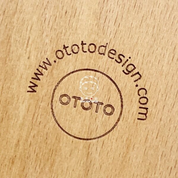 OTOTO。NINJA。可愛。忍者。木製。附刀。木砧板。砧板。甜點板（一刀、一砧板）：圖片 10