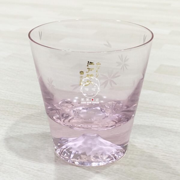 日本製。田島硝子。富士山。日本酒。威士忌杯。冷酒杯。酒杯。玻璃杯（270ml，含木盒，櫻花共兩款）：圖片 7