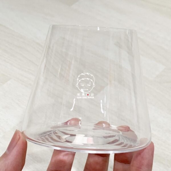 日本製。Sghr。富士山。日本酒。威士忌杯。冷酒杯。酒杯。玻璃杯（280ml，含木盒）：圖片 2