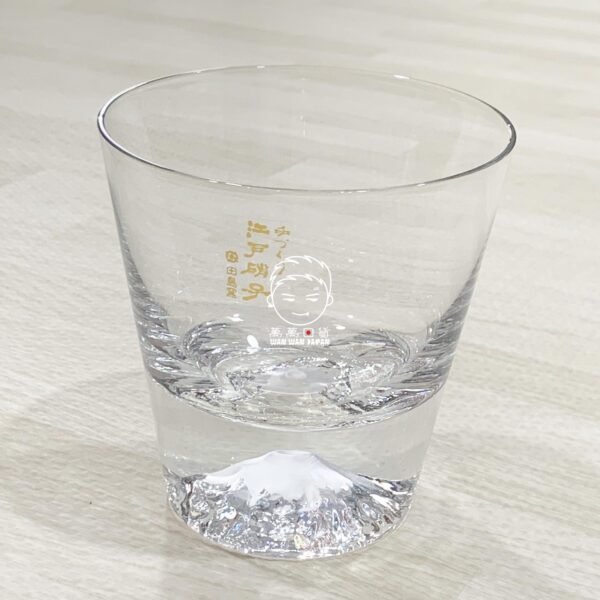 日本製。江戶硝子。田島硝子。富士山。日本酒。威士忌杯。冷酒杯。酒杯。玻璃杯（270ml，含木盒）：圖片 11