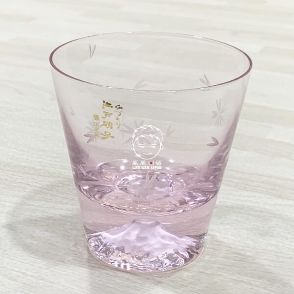 日本製。田島硝子。富士山。日本酒。威士忌杯。冷酒杯。酒杯。玻璃杯（270ml，含木盒，櫻花共兩款）：圖片 21
