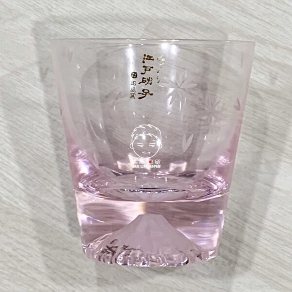 日本製。田島硝子。富士山。日本酒。威士忌杯。冷酒杯。酒杯。玻璃杯（270ml，含木盒，櫻花共兩款）：圖片 9