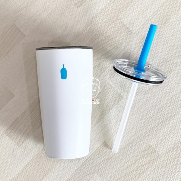 BLUE BOTTLE COFFEE。藍瓶。藍瓶咖啡。隨手杯。隨行杯（473ml，附吸管，雙蓋組）：圖片 5