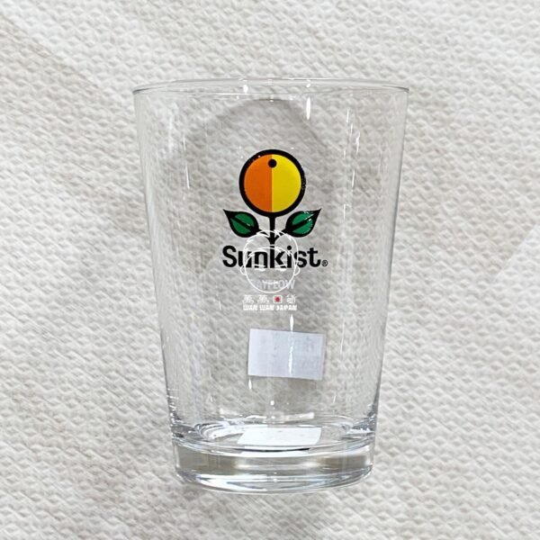 日本製。BAYFLOW。Sunkist。香吉士。原創。經典。柑橘。品牌。LOGO。玻璃杯（共三款）：圖片 8