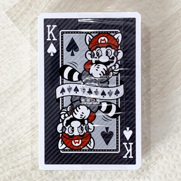 日本製。任天堂。Super Mario。超級瑪琍。超級瑪琍歐。黑紅。色調。卡牌。撲克牌：圖片 4