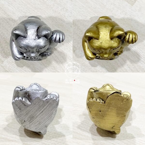 緣起物。黃金。金運。金。銀。財運。小判。小判金。招財。千萬兩。招財貓（共兩款）：圖片 10