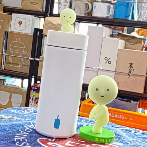 BLUE BOTTLE COFFEE。藍瓶。藍瓶咖啡。MiiR。360。旅行者。一按開啟。保溫瓶。隨手瓶（12oz，約354ml）：圖片 11