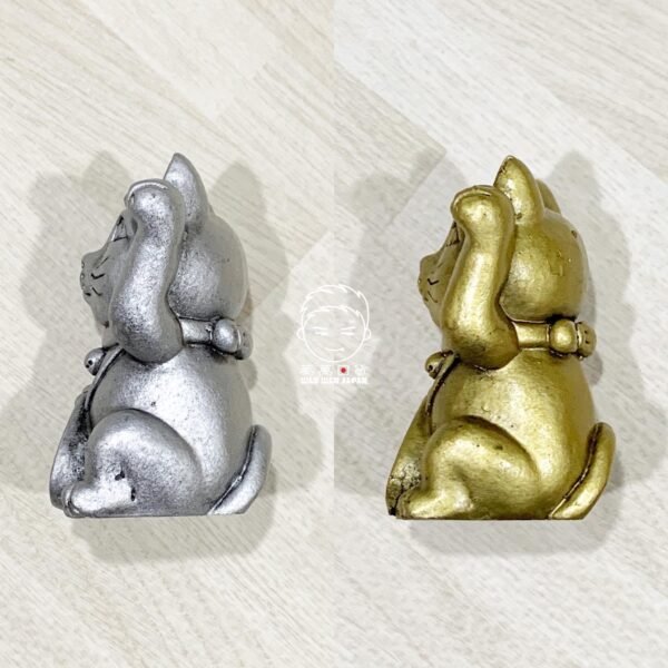 緣起物。黃金。金運。金。銀。財運。小判。小判金。招財。千萬兩。招財貓（共兩款）：圖片 7