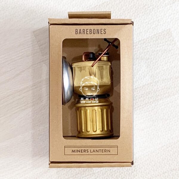 BAREBONES。充電式。黃銅。礦燈。礦井。礦工燈。迷你。造型。底部。磁吸式。LED燈：圖片 6