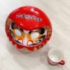 日本製。訂製。開運。入金。定額。貯金。福神。達摩。不倒翁。貯金箱。存錢筒。可選字（約高28cm）：圖片 4