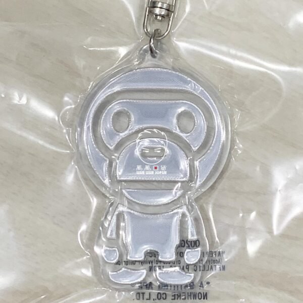 A BATHING APE。BABY MILO。潮流。猿人。反光。鑰匙扣。鑰匙圈（四款）：圖片 8