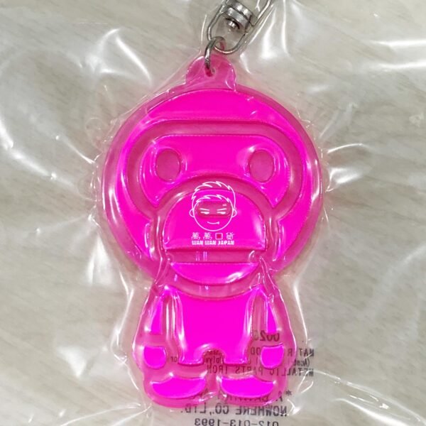 A BATHING APE。BABY MILO。潮流。猿人。反光。鑰匙扣。鑰匙圈（四款）：圖片 10