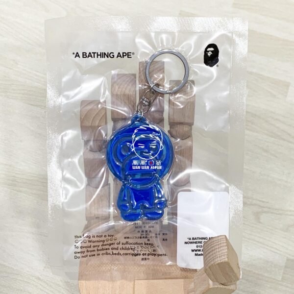 A BATHING APE。BABY MILO。潮流。猿人。反光。鑰匙扣。鑰匙圈（四款）：圖片 7