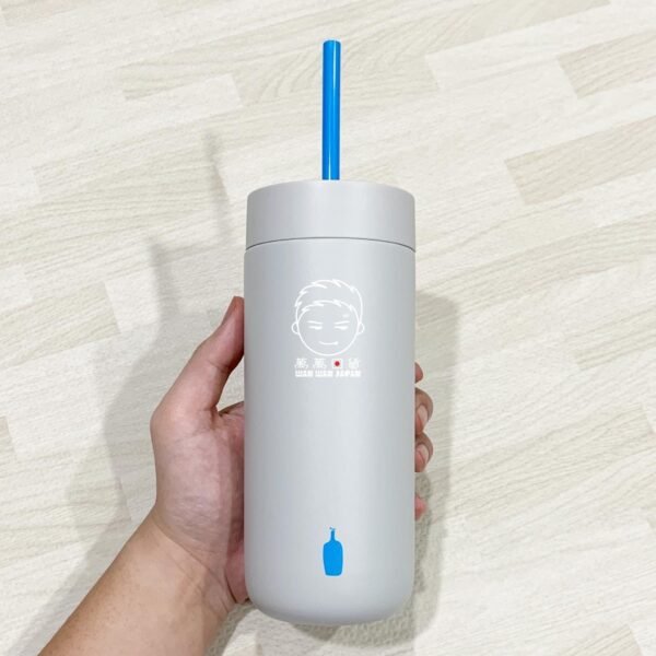 🇯🇵。BLUE BOTTLE COFFEE。藍瓶。藍瓶咖啡。FELLOW。附吸管。保溫瓶。隨手瓶（16oz，約473ml）