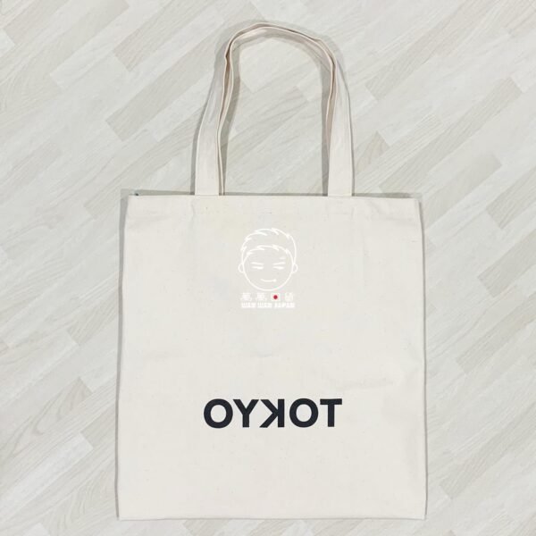 🇯🇵。日本製。BLUE BOTTLE COFFEE。藍瓶限定。TOKYO。雙面。帆布。托特袋。環保袋。購物袋：圖片 4